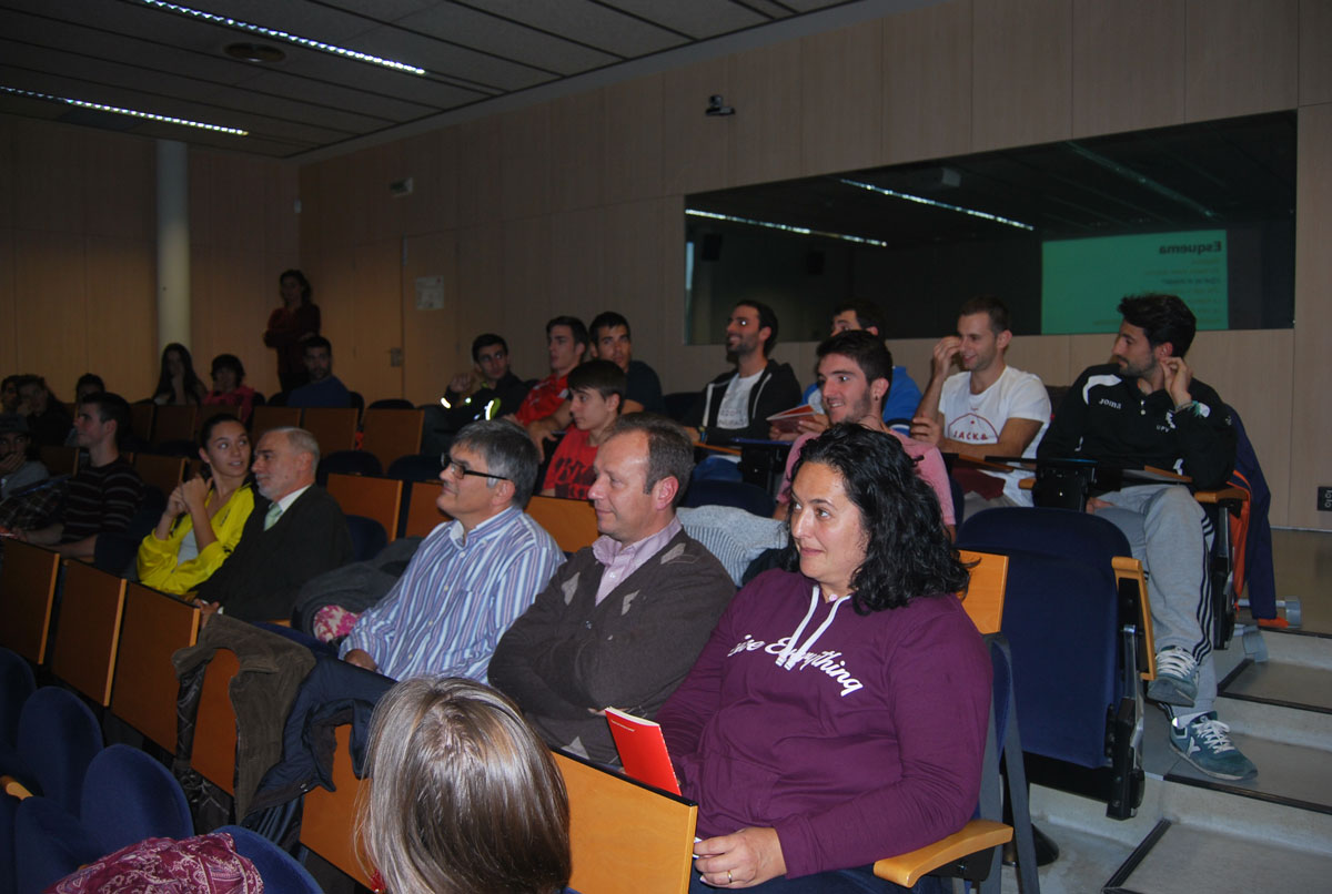 Ayer se llevó a cabo la charla sobre la lucha contra el dopaje